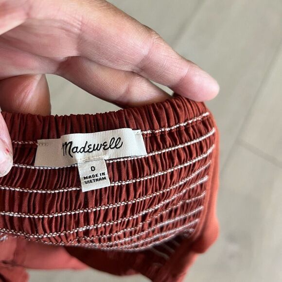 Madewell women crop top size 0 - Picture 6 of 8